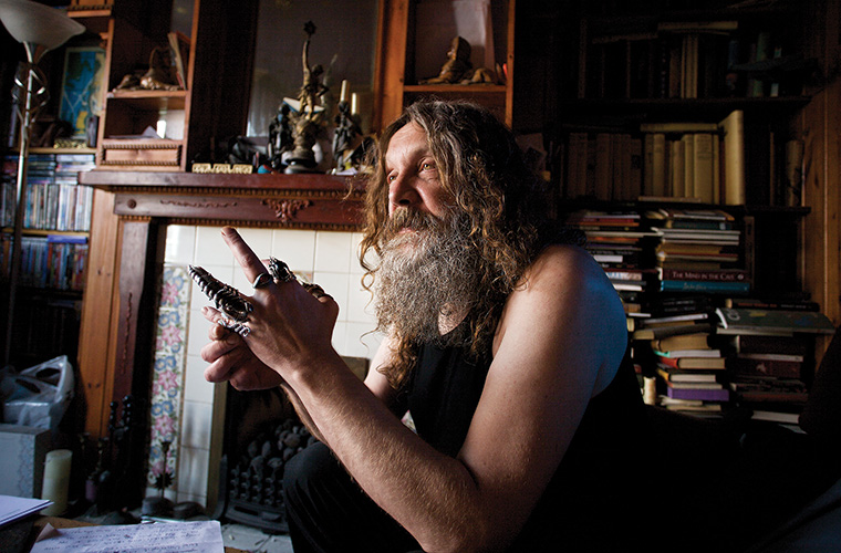 Alan Moore photo by Gavin Wallace/Hoax