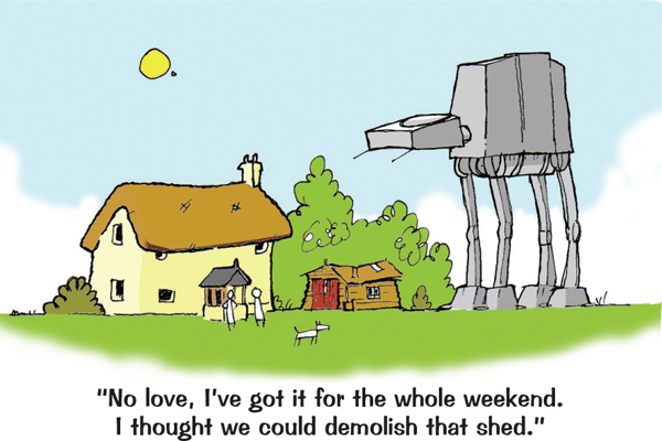 AT-AT Shed