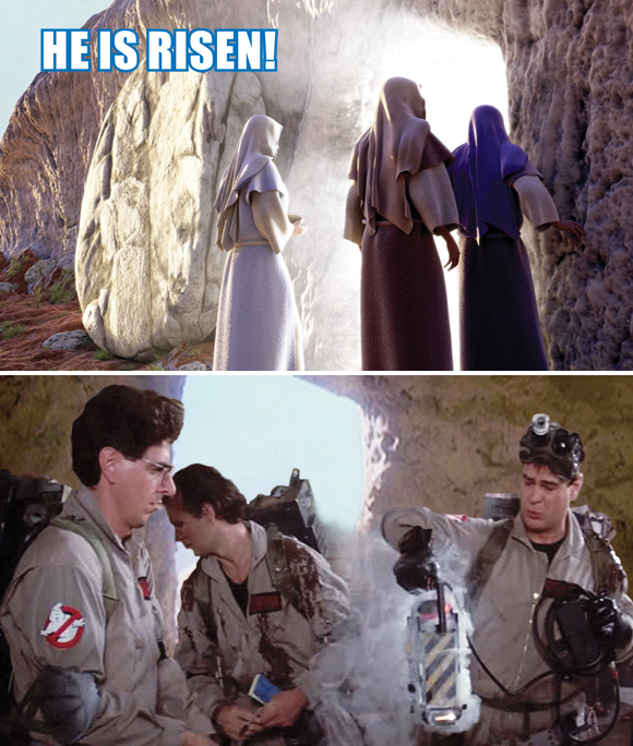 He Is Risen: Jesus & Ghostbusters