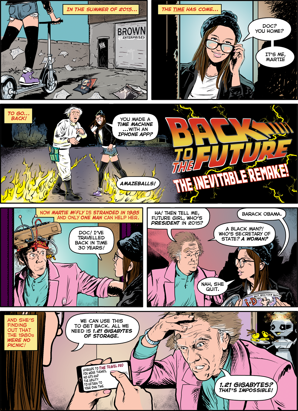 Back To The Future Remake pt1