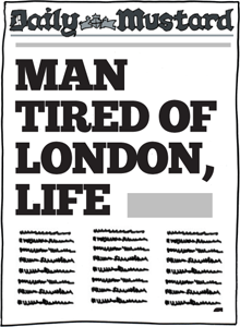 Man Tired of London, Life