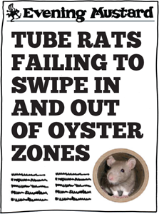 Tube Rats Failing To Swipe In and Out of Oyster Zones