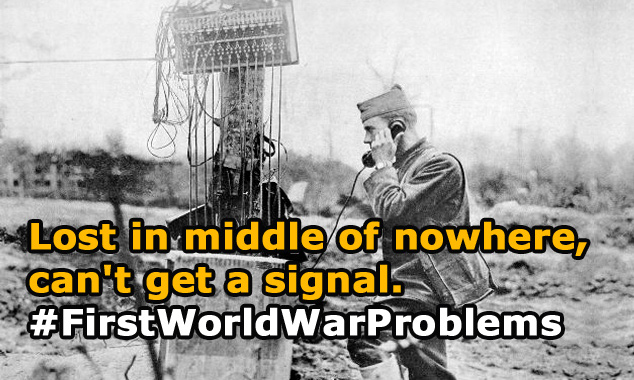 First World War Problems