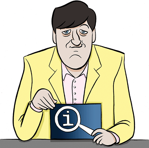 Stephen Fry hosting QI
