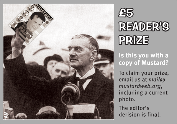 Mustard magazine with Neville Chamberlain