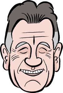 Michael Palin caricature