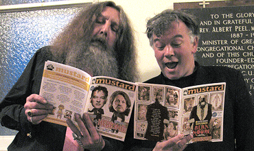 Alan Moore and Stewart Lee reading Mustard