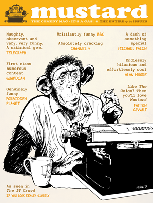 Monkey at a typewriter