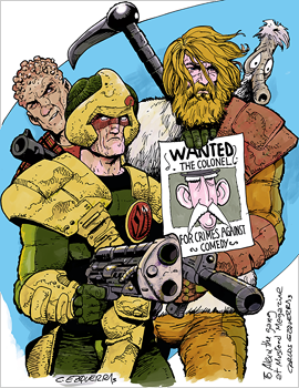 Strontium Dogs v Colonel Mustard