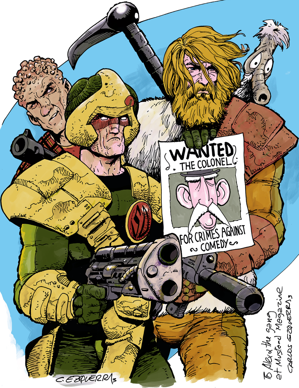 Strontium Dog v Colonel Mustard