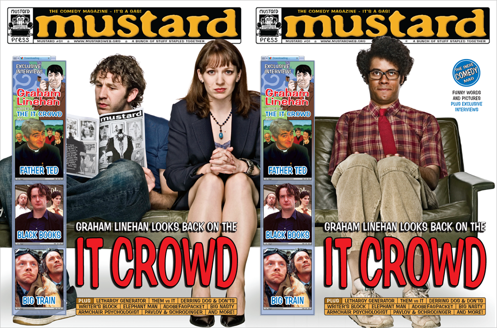 IT Crowd wraparound cover