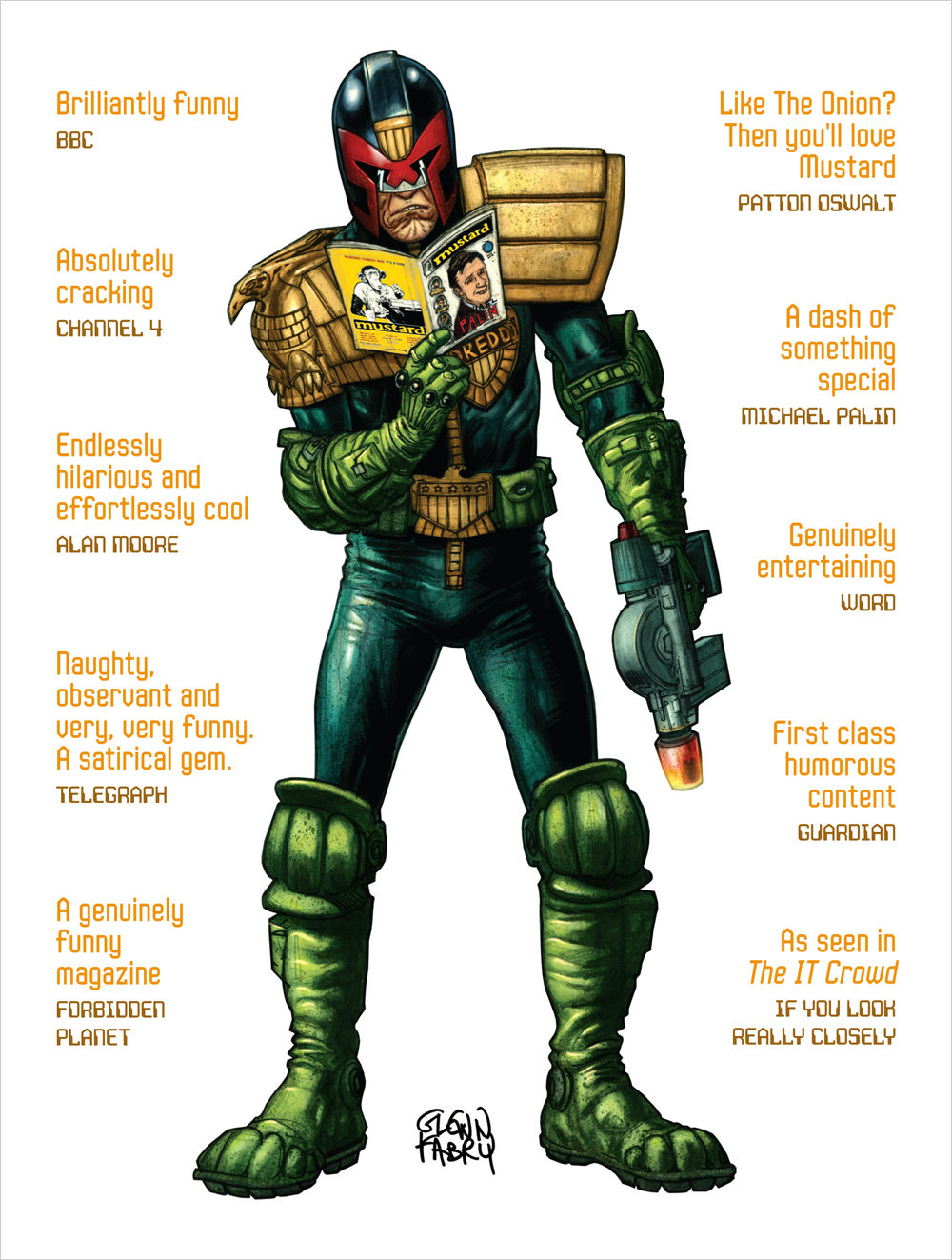 Mustard Judge Dredd