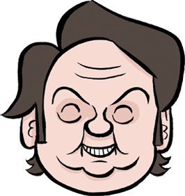 Rich Fulcher caricature