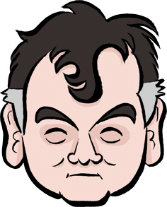 Stewart Lee caricature